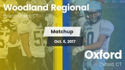 Matchup: Woodland Regional vs. Oxford  2017