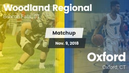 Matchup: Woodland Regional vs. Oxford  2018