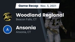 Recap: Woodland Regional vs. Ansonia  2021