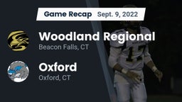 Recap: Woodland Regional vs. Oxford  2022