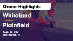 Whiteland  vs Plainfield Game Highlights - Aug. 19, 2021