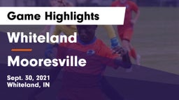 Whiteland  vs Mooresville  Game Highlights - Sept. 30, 2021