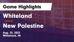 Whiteland  vs New Palestine  Game Highlights - Aug. 23, 2022