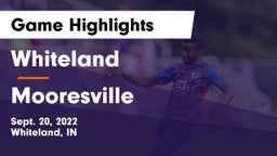Whiteland  vs Mooresville  Game Highlights - Sept. 20, 2022