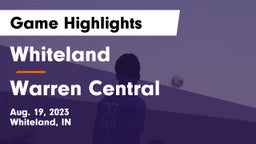 Whiteland  vs Warren Central  Game Highlights - Aug. 19, 2023