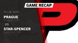 Recap: Prague  vs. Star-Spencer  2016