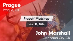 Matchup: Prague  vs. John Marshall  2016