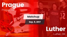 Matchup: Prague  vs. Luther  2017