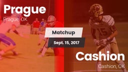 Matchup: Prague  vs. Cashion  2017