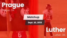 Matchup: Prague  vs. Luther  2019
