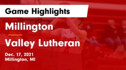 Millington  vs Valley Lutheran  Game Highlights - Dec. 17, 2021