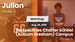 Matchup: Julian  vs. Perspectives Charter School (Auburn Gresham) Campus 2018