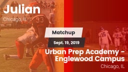 Matchup: Julian  vs. Urban Prep Academy - Englewood Campus 2019