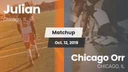 Matchup: Julian  vs. Chicago Orr 2019