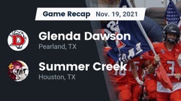 Recap: Glenda Dawson  vs. Summer Creek  2021