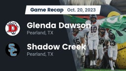 Recap: Glenda Dawson  vs. Shadow Creek  2023