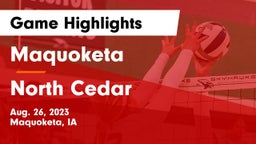 Maquoketa  vs North Cedar  Game Highlights - Aug. 26, 2023