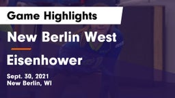 New Berlin West  vs Eisenhower  Game Highlights - Sept. 30, 2021
