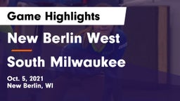 New Berlin West  vs South Milwaukee  Game Highlights - Oct. 5, 2021