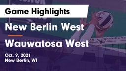 New Berlin West  vs Wauwatosa West  Game Highlights - Oct. 9, 2021