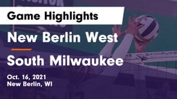 New Berlin West  vs South Milwaukee  Game Highlights - Oct. 16, 2021