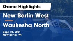 New Berlin West  vs Waukesha North Game Highlights - Sept. 24, 2021