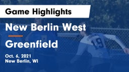 New Berlin West  vs Greenfield  Game Highlights - Oct. 6, 2021
