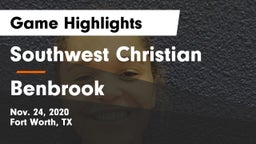Southwest Christian  vs Benbrook  Game Highlights - Nov. 24, 2020