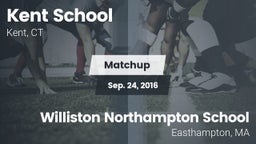 Matchup: Kent School High vs. Williston Northampton School 2016