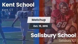 Matchup: Kent School High vs. Salisbury School  2016