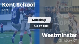 Matchup: Kent School High vs. Westminster  2016