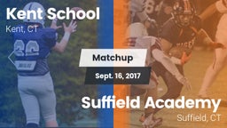 Matchup: Kent School High vs. Suffield Academy 2017