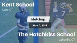 Matchup: Kent School High vs. The Hotchkiss School 2018