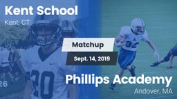 Matchup: Kent School High vs. Phillips Academy 2019