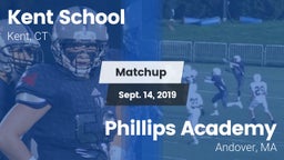 Matchup: Kent School High vs. Phillips Academy 2019