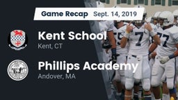 Recap: Kent School  vs. Phillips Academy 2019