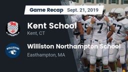 Recap: Kent School  vs. Williston Northampton School 2019