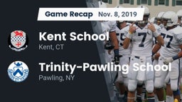 Recap: Kent School  vs. Trinity-Pawling School 2019