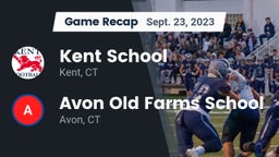Recap: Kent School vs. Avon Old Farms School 2023