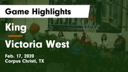 King  vs Victoria West  Game Highlights - Feb. 17, 2020