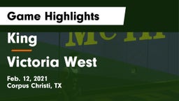 King  vs Victoria West  Game Highlights - Feb. 12, 2021
