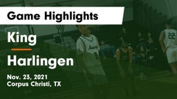 King  vs Harlingen  Game Highlights - Nov. 23, 2021