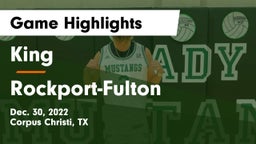 King  vs Rockport-Fulton  Game Highlights - Dec. 30, 2022