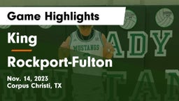 King  vs Rockport-Fulton  Game Highlights - Nov. 14, 2023