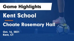 Kent School vs Choate Rosemary Hall  Game Highlights - Oct. 16, 2021