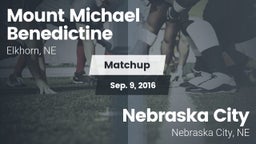 Matchup: Mount Michael Benedi vs. Nebraska City  2016