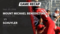 Recap: Mount Michael Benedictine vs. Schuyler  2016