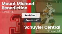 Matchup: Mount Michael Benedi vs. Schuyler Central  2017