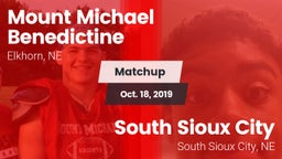 Matchup: Mount Michael Benedi vs. South Sioux City  2019