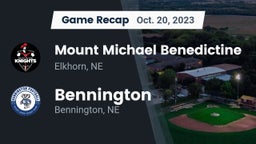 Recap: Mount Michael Benedictine vs. Bennington  2023